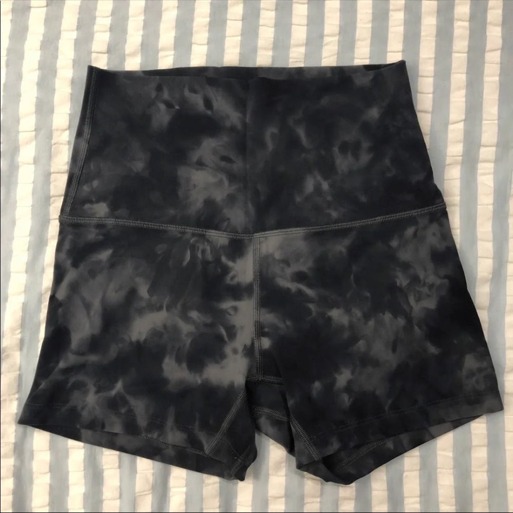 Lululemon Align 4" SHR shorts graphite Diamond Dye 6